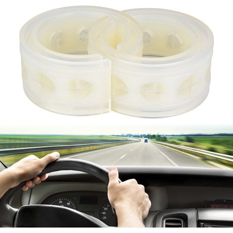 Zwei Automobilfedern, transparentes TPE-Polstermaterial (B+). (1/5)