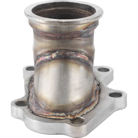 Adaptateur de conversion de bride de descente de turbo à 5 boulons avec bande en V, compatible avec les modèles Subaru Forester XT 2004-2008 (1/5)