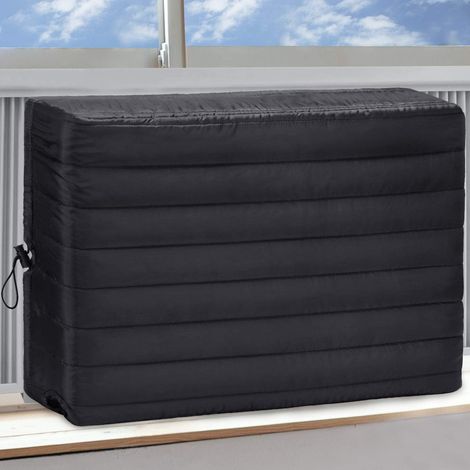 Sollbry – Housse de protection pour climatiseur intérieur – Dimensions 53,3 x 38,1 x 8,9 cm – Tissu résistant à l'eau – Réduction des coûts de chauffage