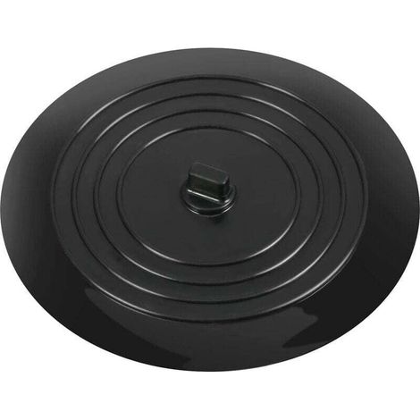 Filtro per lavello in silicone per cucine, bagni e lavanderia, 6 pollici, nero (1/4)