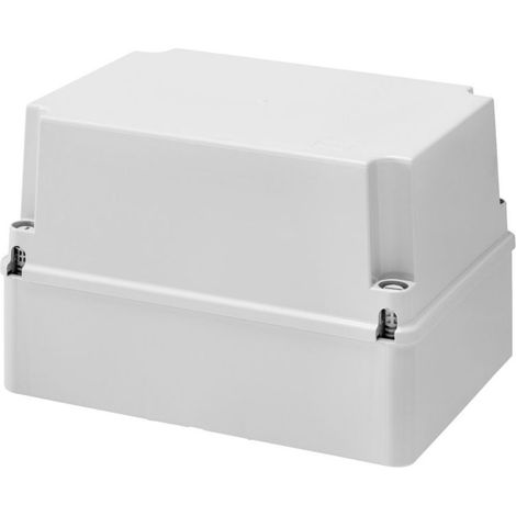 Cassetta Scatola di derivazione con coperchio alto a vite IP56 Dimensioni 240x190x160 mm Pareti Lisce