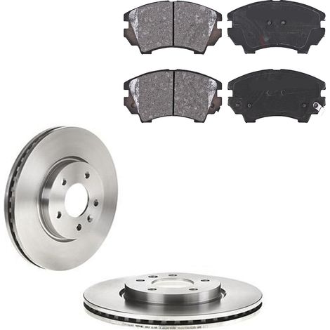 KIT FRENI ANTERIORI compatibile con OPEL ZAFIRA TOURER C (P12) - DISCHI + PASTIGLIE OEM: P 59 055 , P 59 077 / 18032 , 18248 /SOSTITUZIONE DIRETTA/BASSA POLVERE/SILENZIOSO (1/5)