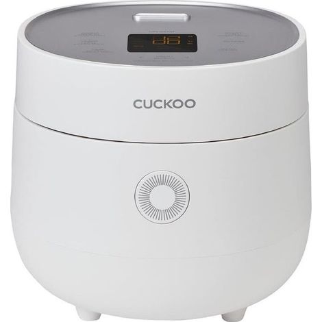 CUCKOO CR-0675F Cuociriso da 6 tazze (crudo) 13 opzioni di menu de: quinoa, farina d'avena, riso integrale integrale e altro ancora, touch screen, pentola interna antiaderente White (1/5)