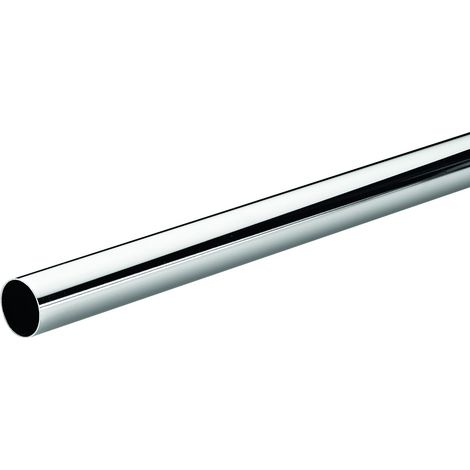 Hettich Schrankrohr für schwere Belastung Ø 25 x 2000 mm, verchromt Möbelbeschlag