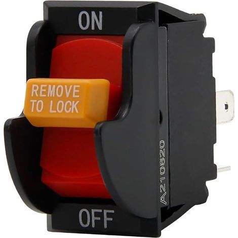 2-poliger Ein-/Ausschalter, Ersatz für Ryobi 46023 Delta/Porter Cable 489105-00 438010170141, für Tischkreissägen, Bohrmaschinen, Elektrowerkzeuge, Hobelmaschinen, Bandsägen