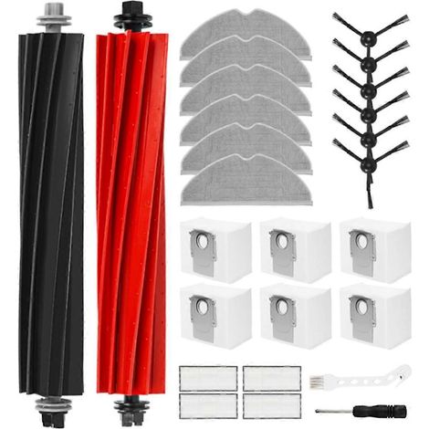 Filtre HEPA, brosse latérale et lingettes de nettoyage pour Roborock S8 Pro Ultra (1/5)