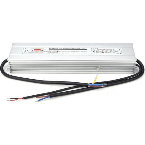 Alimentation LED 2-en-1 12V 100W 8.33A IP67 étanche, gradation dimmable, entrée AC170260V (50/60Hz), bloc d'alimentation externe (1/5)