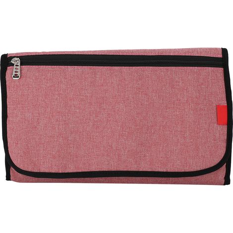 Sac de Rangement Imperméable Réutilisable pour Couches Bébé Polyvalent (Rouge) (1/5)