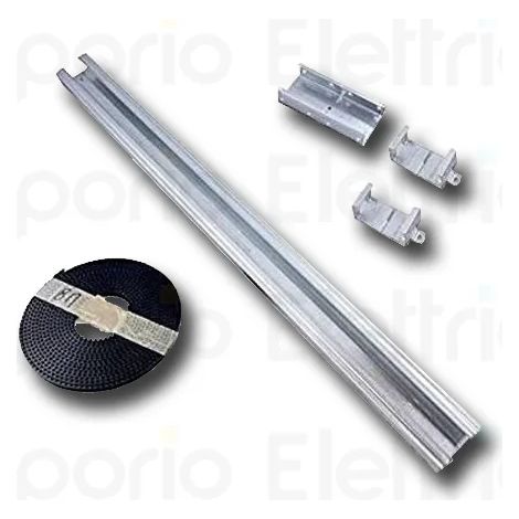 nice accessoire rail supplémentaire 0,8m + 8m courroie sr08b (1/2)