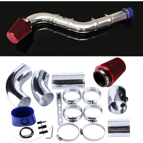 Kit de tuyau d'admission universel pour filtre à air froid 76 mm