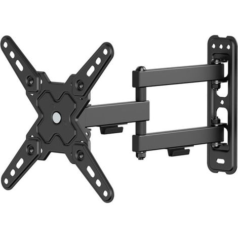 Fixation Murale TV 13-43 Pouces, Max. 20 kg, Extensible Jusqu’à 37 cm (1/5)