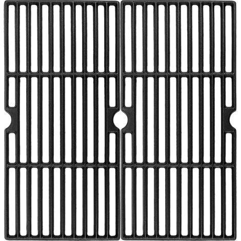 Lot de 2 grilles de cuisson en fonte 43x21 cm pour Gas2Coal 330, Advantage Series, Siesta 310, Triton 3 (1/5)