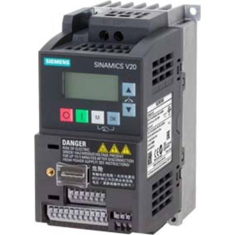 Variador de frecuencia Siemens Sinamics V20 0,75 kW