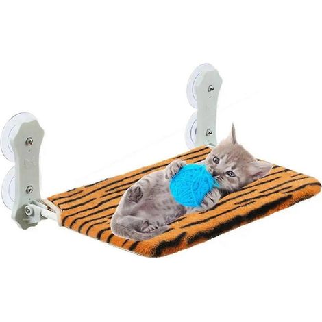 Hamac de fenêtre pour chat avec ventouses (1/5)