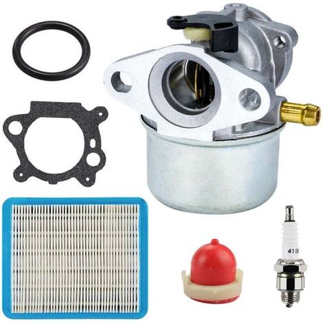 799868 Carburatore per Briggs & Stratton 6150 4-7 HP Serie 650 Motore Troy Bilt 6.5 HP 498170 497586 497314-Crezuo
