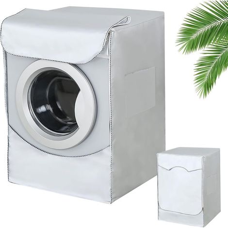 Housse Protection Lave Linge 85x60x65cm, Housse Anti Poussière Étanche Machine à Laver, Protection Soleil et Eau pour Appareil Électroménager (1/5)