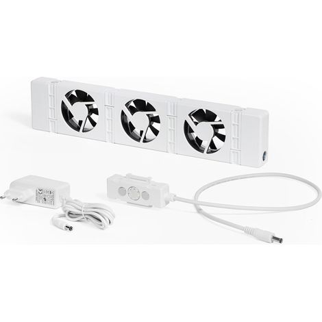 SpeedComfort Ventilateur de Radiateur 1 pièce – ventilateur de radiateur – ventilateur de chauffage écoénergétique – chauffage 2x plus rapide – Jusqu'à 22% d'économie d'énergie – Silencieux (1/5)