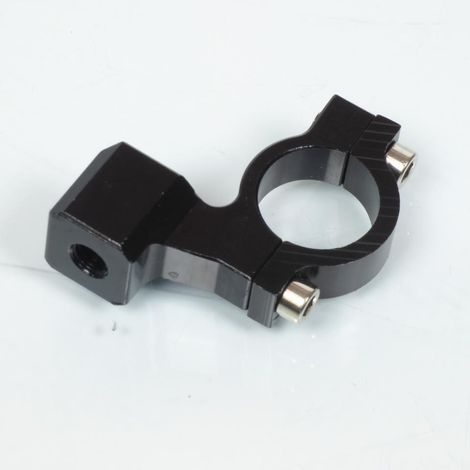 Collier support de rétroviseur Tun'R pour moto scooter alu noir (1/2)