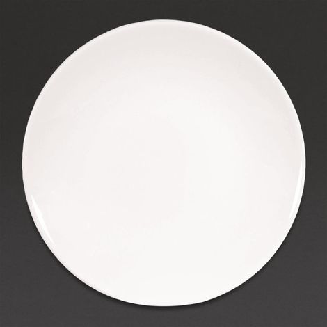 Assiettes creuses blanches Profile 255mm (lot de 12) - CHURCHILL (1/4)