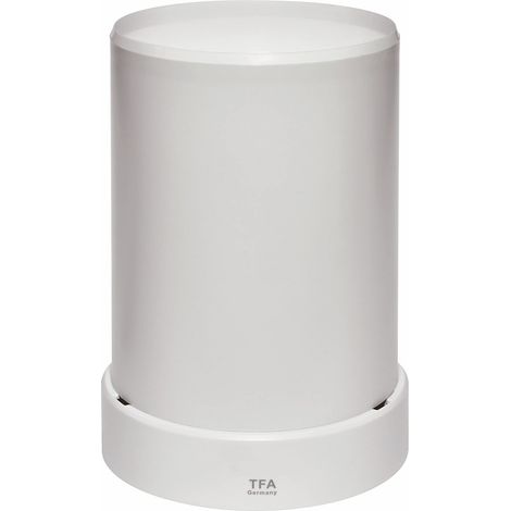 TFA Dostmann Weatherhub Stazione Meteo con pluviometro SmartHome e sensore supplementare, Bianco