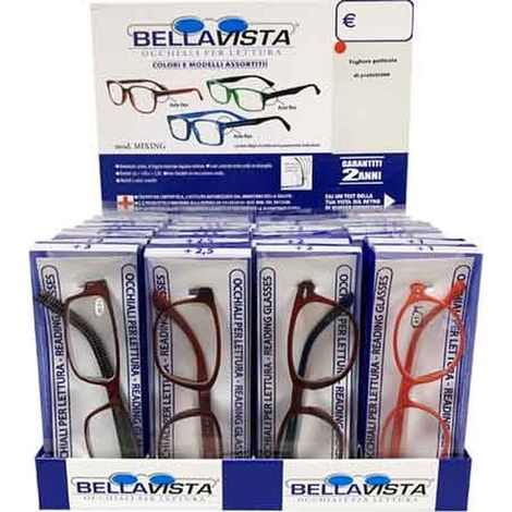 ESPOSITORE OCCHIALI GRADUATI 'BELLAVISTA' 24 pezzi