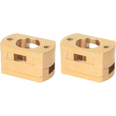 JANMIR-Accouplement Oldham 18 mm T8, accouplement en laiton pour axe Z, vis chauffante Ender-3 Pro T8 (1/5)