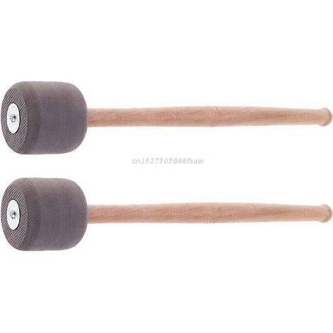 Marteau de grosse caisse style traditionnel, manche antidérapant, baguette de timbale de caisse claire, 325 mm