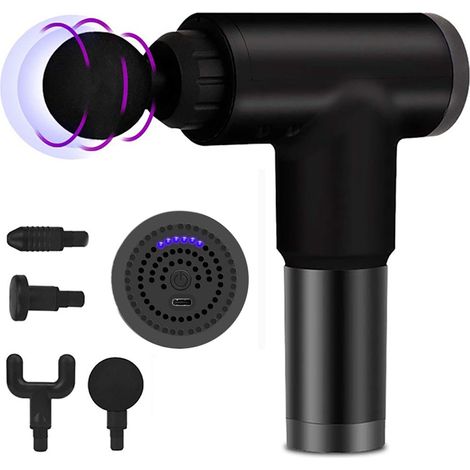 Pistolet de massage / Pistolet de massage musculaire / Pistolet de massage sans fil-AquaForge