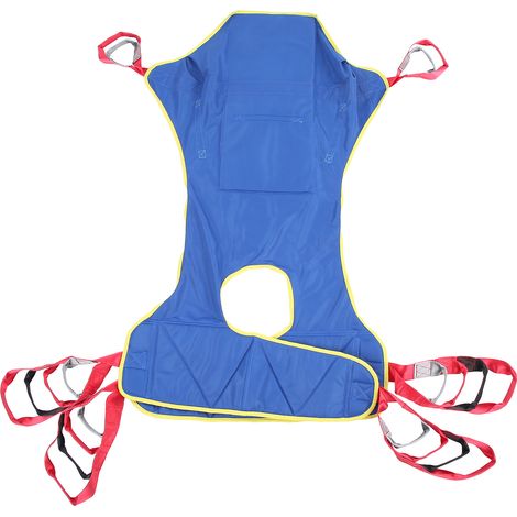 Écharpe de levage universelle pour patients paralysés, ceinture de transfert robuste corps entier, aide au déplacement lourd. (1/5)