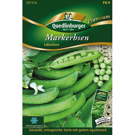 Quedlinburger Markerbsen Lakeshore - Premium Gemüsesamen (1/2)
