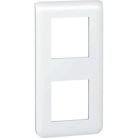 Plaque UE Programme Mosaïque 5 Modules Vertical Blanc