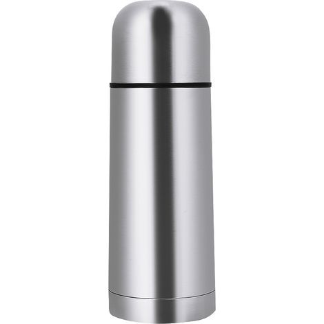 Bouteille isotherme en acier inoxydable, thermos à vide avec couvercle à bouton-poussoir, gobelet isolant 500 ml (1/5)