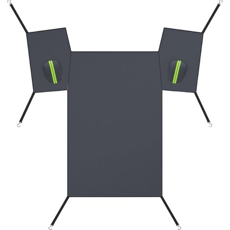 Housses de Pare-Brise d'hiver  Protections de rétroviseurs imperméables et Anti-Givre  Protection Polyvalente pour Pare-Brise de Voiture MPV (1/5)