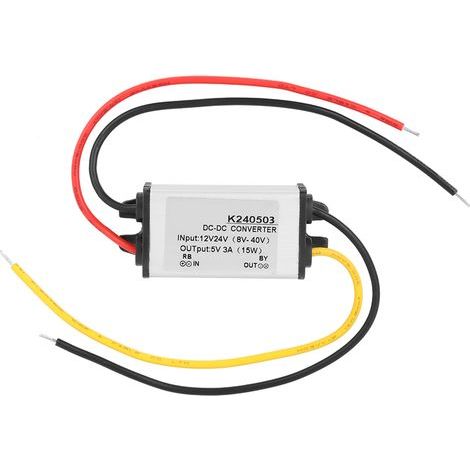 DC-DC-Wandler, staubdichter Präzisions-DC-Wandler, stabile Leistung für die meisten Anwender, geeignet für Auto-LED-Bildschirmmonitore, Kameras, Lüfter, Wasserpumpen, Motoren und Router. (1/5)