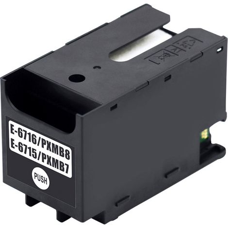 (2pcs)T6715 T6716 Boîte de Maintenance d'encre pour T6715 C13T671600 C13T671500 Boitier De Maintenance Compatible avec Epson T6715 WF-C5710DWF WF-4720DWF WF-4725DWF etc (1/5)