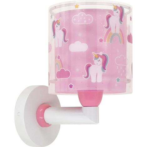 Dalber lampada applique da parete per bambini Unicorn Unicorni rosa animali (1/5)