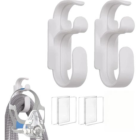 soportes de pared para manguera de riego, soporte para tubo CPAP, soporte para manguera CPAP, gancho para mascarilla CPAP para dispositivo respiratorio, sistema de conductos para mascarilla CPAP estab