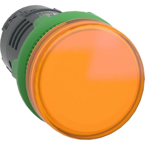 Piloto luminoso naranja HARMONY XB5 24V AC/DC diámetro 22,5 mm IP66/IP67/IP69K