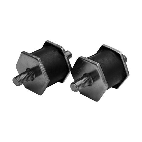 RS PRO M6 Ø 15.2mm capacité 3.75kg en Caoutchouc naturel ( Prix pour Sachet de 4 )