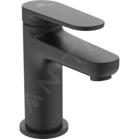 Ideal Standard Cerafine Nuovo - Mitigeur de lavabo avec bonde ClickClack, BlueStart, noir soyeux BD964XG (1/5)
