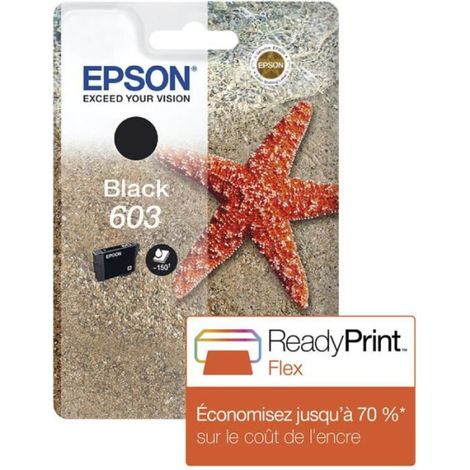 EPSON Cartouche d'encre 603 noir - Etoile de mer (C13T03U14010) (1/3)