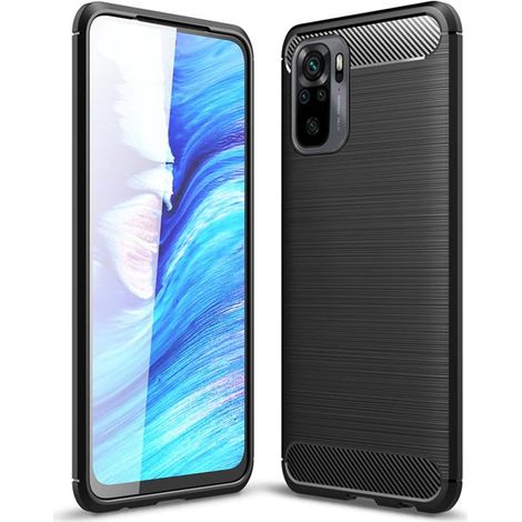 Schutzhülle für Xiaomi Redmi Note 10 / 10S, Carbon, Schwarz (1/5)