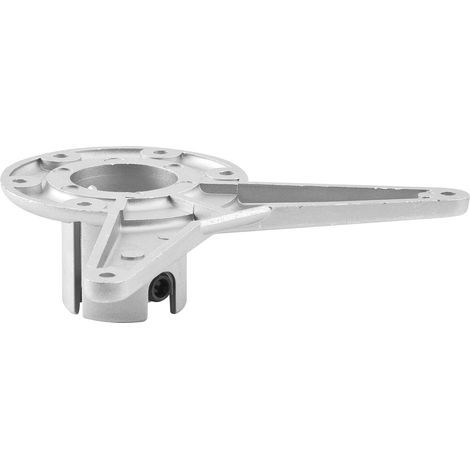 CAMAR Ersatz-Befestigungsplatte oben - Tischfuss zylindrisch/Aluminium ø 50 mm