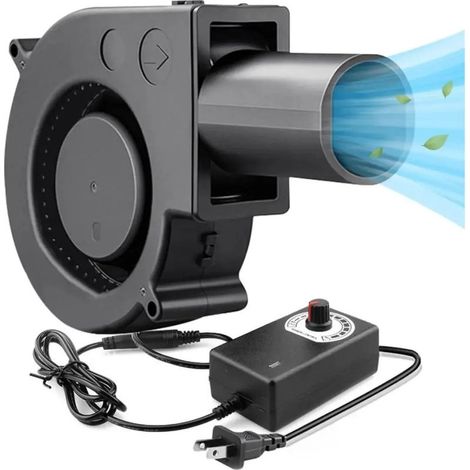 Ventilateur électrique pour barbecue au charbon de bois (1/5)