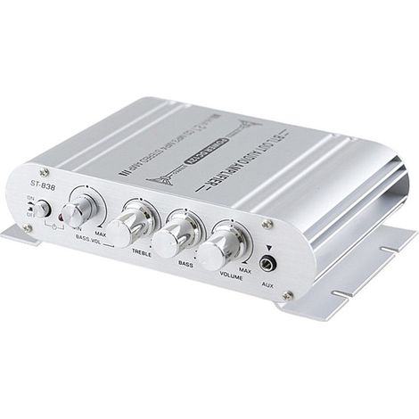 Digitaler Hi-Fi-Leistungsverstärker 2.1-Kanal-Subwoofer-Stereo-Audio-Player für Auto, Motorrad, Heim-Leistungsverstärker