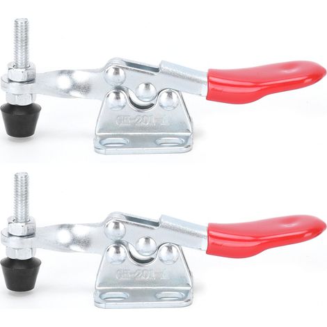 Lot de 2 serre-joint fixation main outils capacité 201 30 kg - qualité durable, pratique et robuste, facile à utiliser (1/5)
