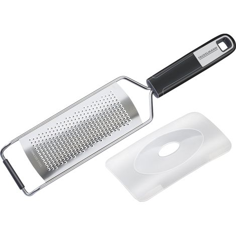 FACKELMANN 25777 Manuale, Acciaio Inox, Grattugia a Mano fine (1/4)