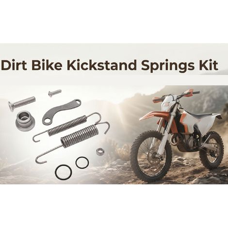 Kit ressorts béquille vélo tout-terrain, remplacement pour 250 350 450 XCF 2016, jeu boulons inox (1/5)