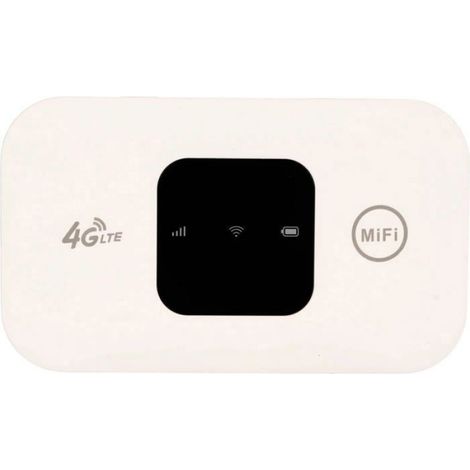 Hotspot WiFi Mobile 4G LTE : Haut Débit 3G/4G, 10 Utilisateurs, Slot SIM, 10h Autonomie (1/4)