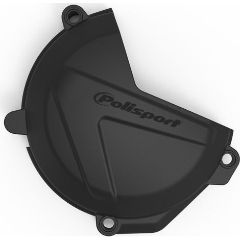 Protector de embrague Polisport para KTM XC SX 250 350 y Husqvarna FC FE, color negro.